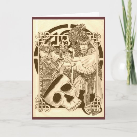 ガイア及び魔法使い カード (正面)