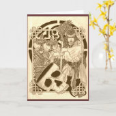 ガイア及び魔法使い カード (黄色い花)