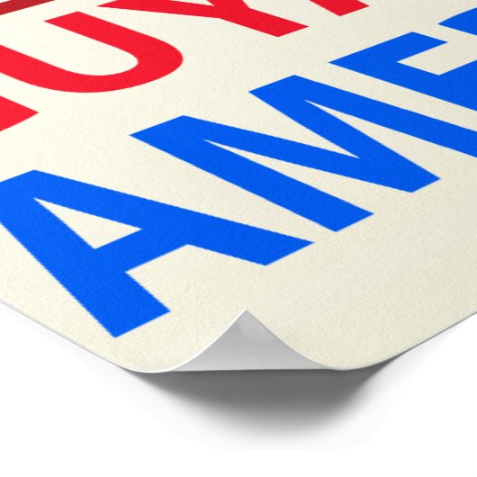 ガイア誇りを持ったン系アメリカ ポスター (角)