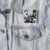 ガイウス・ユリウス・カエサルのための楽譜のカバー 缶バッジ (インサイチュ)