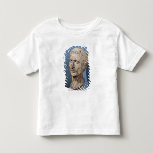 ガイウス・ユリウス・カエサルのバスト トドラーTシャツ (正面)