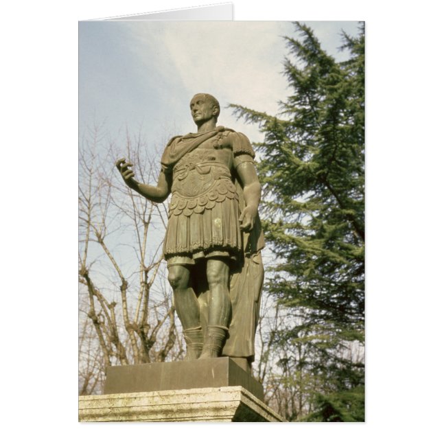 ガイウス・ユリウス・カエサルの彫像 (正面)