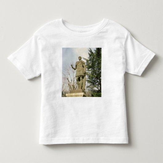 ガイウス・ユリウス・カエサルの彫像 トドラーTシャツ (正面)