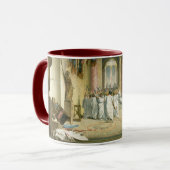 ガイウス・ユリウス・カエサルの暗殺 マグカップ (正面左)