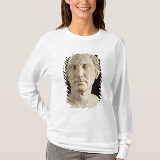 ガイウス・ユリウス・カエサル2のバスト Tシャツ (正面)
