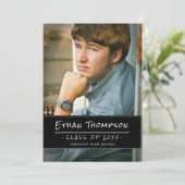 ガイカジュアル大学院写真卒業パーティー 招待状 (スタンド正面)