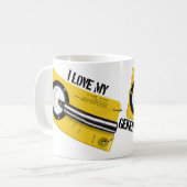 ガイガーカウンタ – CDV-700マグカップ コーヒーマグカップ (正面左)