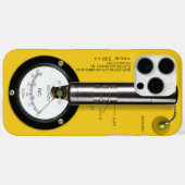 ガイガーカウンタCD V-700 Case-Mate iPhoneケース (裏面 (横))