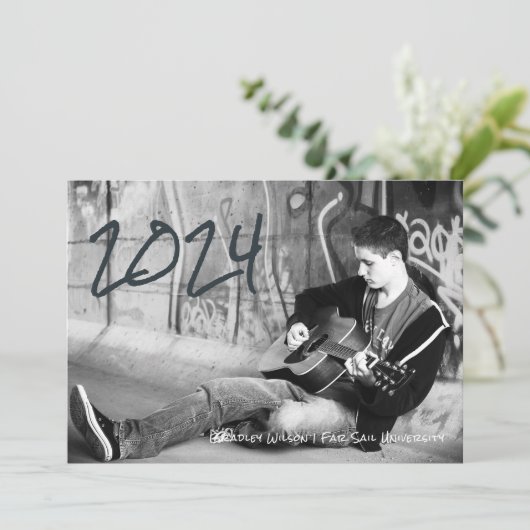 ガイグランジ大学院高等学校写真撮影 案内状 (スタンド正面)