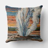 ガイザー噴火モザイク クッション (裏面)