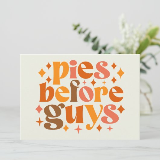 ガイズよりパイ カード (スタンド正面)