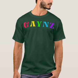 ガイズゲイジムスポーツ同性愛者LGBQTカラフル引用文 Tシャツ