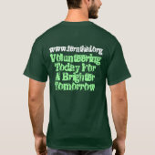 ガイズフード付きスウェットシャツ Tシャツ (裏面)