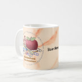 ガイダンスカウンセラーマグ コーヒーマグカップ (正面左)