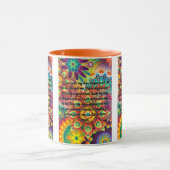 ガイダンス用祈りの言葉2 2トーンマグカップ マグカップ (中央)