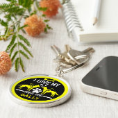 ガイドドッグギフト キーホルダー (側面)