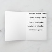 ガイドドッグチーム 発表 力を合わせて 案内状 (内部)