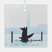 ガイドハンドガラスオーナメント ガラスオーナメント (正面)