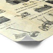 ガイドマップ付き広告 ポスター (角)