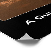 ガイドロックアウトクロップ近くの火星ローバーの機会 ポスター (角)