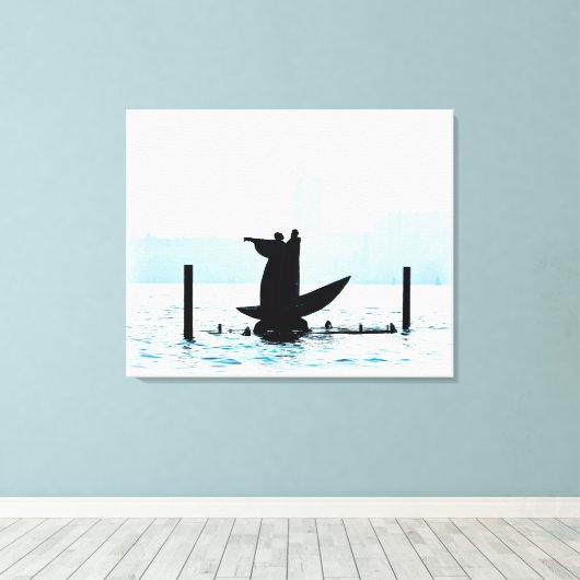 ガイド手伸ばしキャンバス印刷 キャンバスプリント (インサイチュ (ウッドフロア))