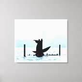 ガイド手伸ばしキャンバス印刷 キャンバスプリント (正面)