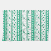 ガイド犬の物語ゴールデンパターン – 緑 –  キッチンタオル (横)