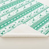 ガイド犬の物語ゴールデンパターン – 緑 –  シェルパブランケット (3/4)