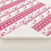 ガイド犬の物語ドイツの羊飼いパターン赤 シェルパブランケット (3/4)