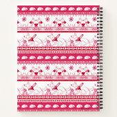 ガイド犬の物語ドイツの羊飼い – 赤 –  ノートブック (裏面)