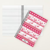 ガイド犬の物語ドイツの羊飼い – 赤 – 小 ノートブック (内側)