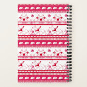 ガイド犬の物語ドイツの羊飼い – 赤 – 小 ノートブック (裏面)