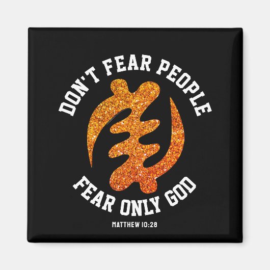 ガイナイメアディンクラクリスチャングリッター マグネット (正面)