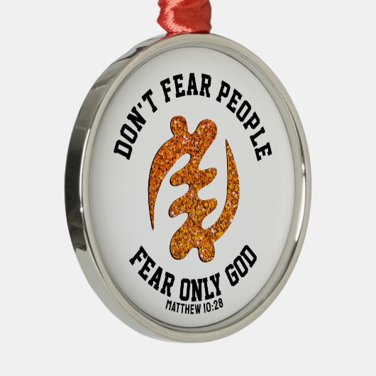 ガイニャメ恐怖のみ神クリスチャングリッター メタルオーナメント (右)