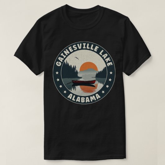 ガイネスビルアラバマサンセットTシャツ Tシャツ (デザイン正面)