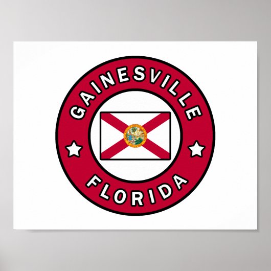 ガイネズビル・フロリダ ポスター (正面)