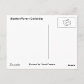 ガイラディアワイルドフラワー(毛布フラワー)トートバッグ ポストカード (裏面)