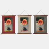 ガイラディア花と影のフローラ写真 吊り下げ型タペストリー (トリプル)