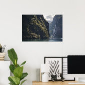 ガイランガーフィヨルドノルウェー ポスター (ホームオフィス)