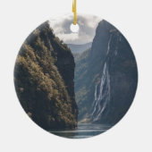 ガイランゲルフィヨルドノルウェー セラミックオーナメント (裏面)