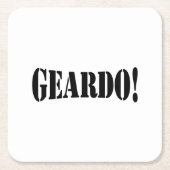 ガイルド！ スクエアペーパーコースター (正面)