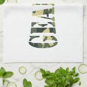 ガイルド!迷彩柄 キッチンタオル (折り畳み)