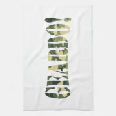 ガイルド!迷彩柄 キッチンタオル (縦)