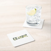 ガイルド！迷彩柄 スクエアペーパーコースター (インサイチュ)