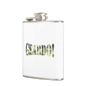 ガイルド！迷彩柄 フラスク (左)