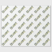 ガイルド！迷彩柄 ラッピングペーパー (フラット)