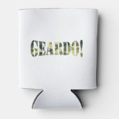 ガイルド！迷彩柄 缶クーラー (正面)