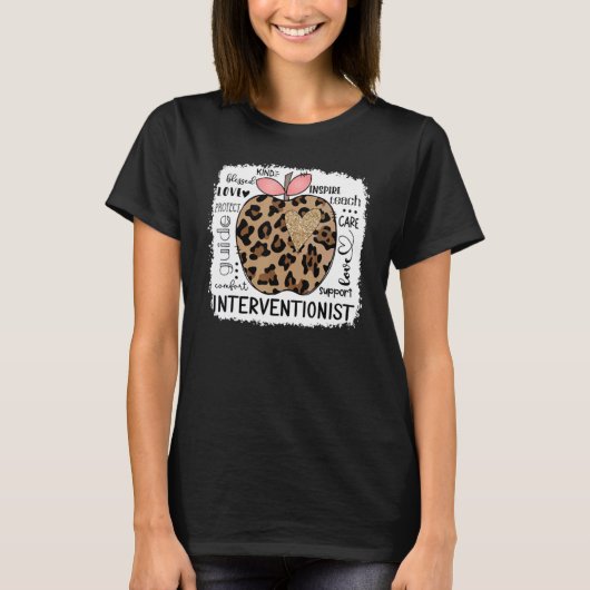ガイ保護ド気にラブサポート心地よいInterventi Tシャツ (正面)