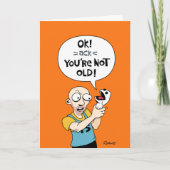 ガイ用おもしろい誕生日カード カード (正面)