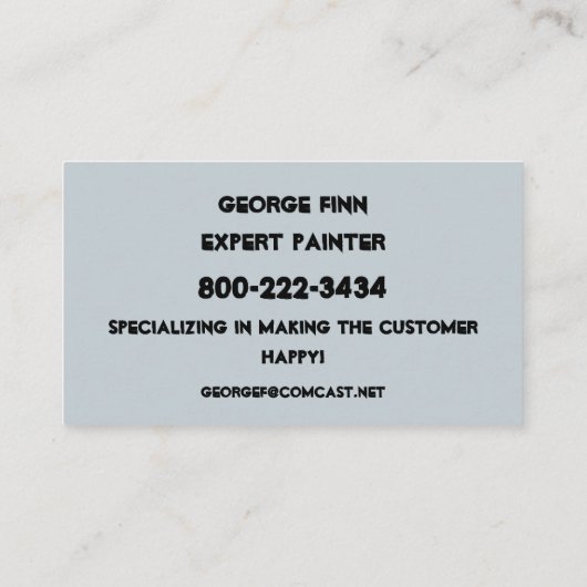 ガイ絵を描名刺 名刺 (裏面)